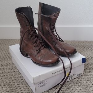 Steve Madden Troopa Brown Boots